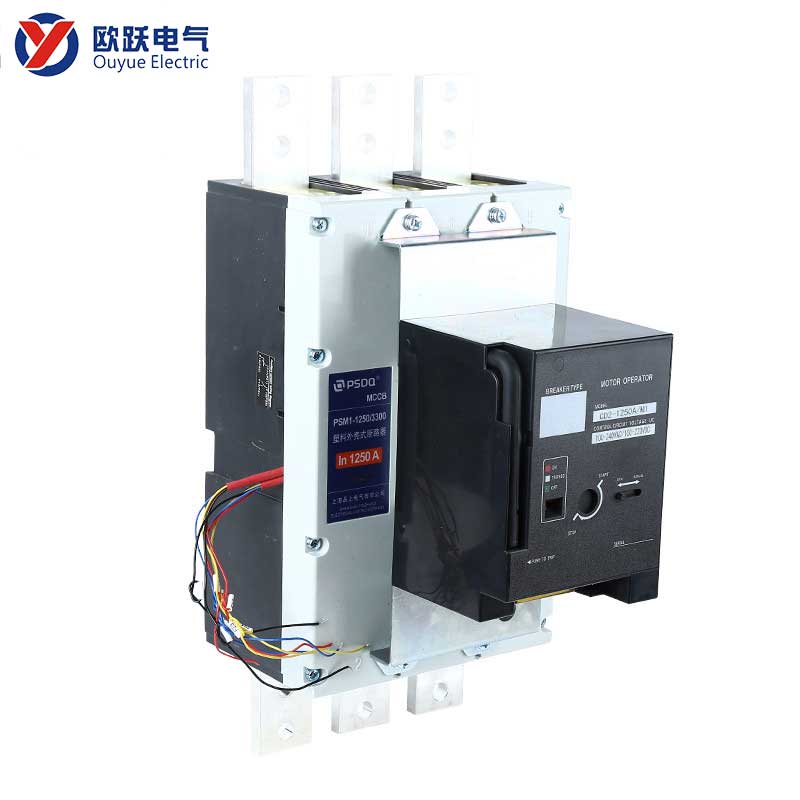 1250A 3P MCCB met elektrische aandrijving